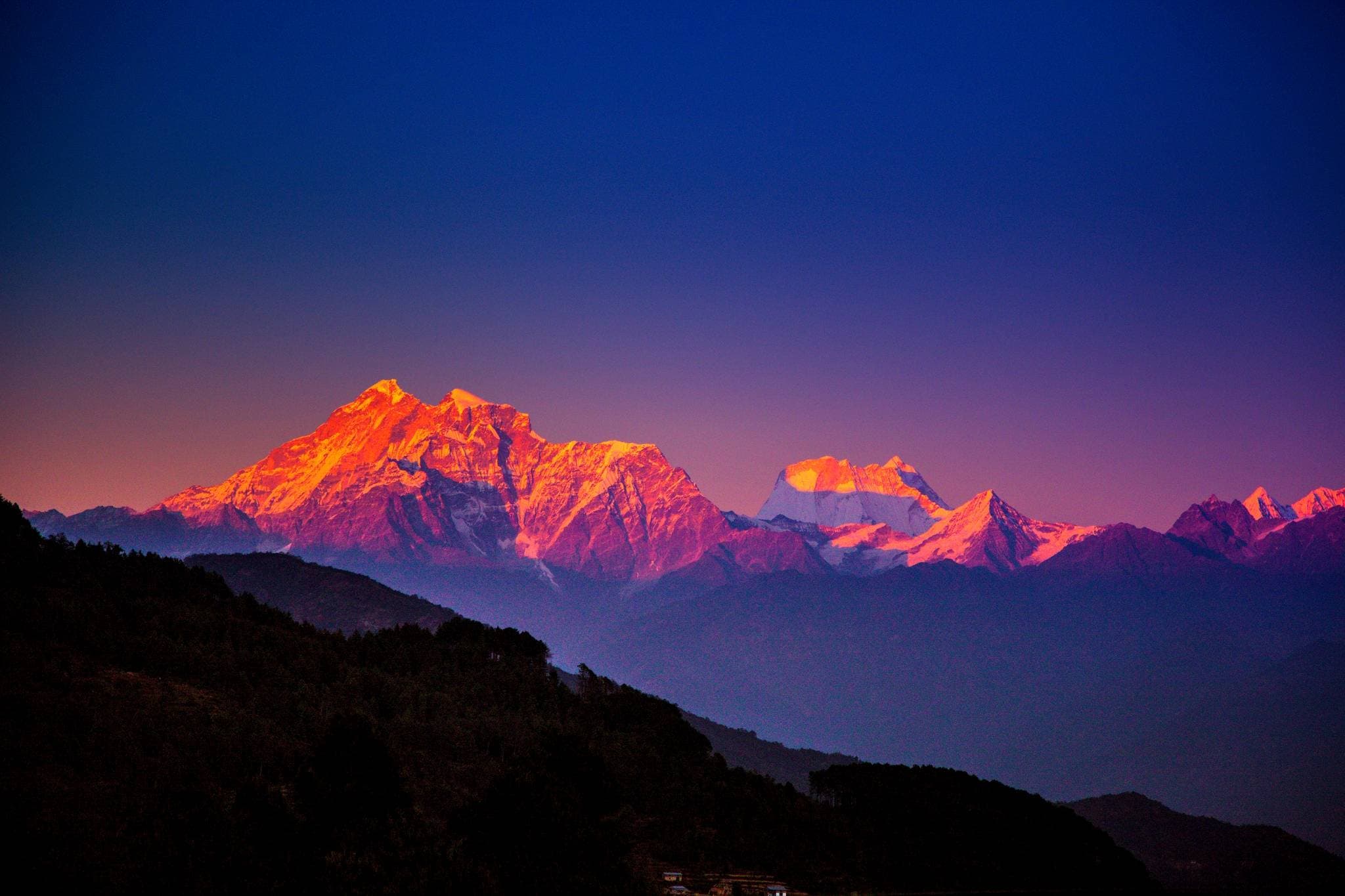 Himachal valley road